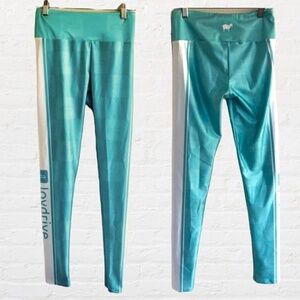 Goldsheep Joydrive Leggings Size Large Athletic Stretch Pants Bold Activewear